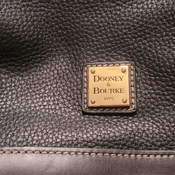 Dooney & Bourke Leather Satchel Purse - Picture 4 of 9